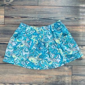 Multicolored paisley skirt